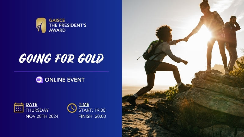 Going For Gold - Gaisce Gold Award Information Session