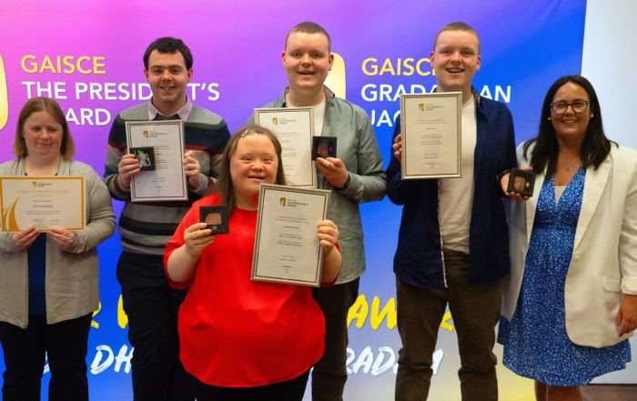 Support PAL Orla, Gaisce Awardees Robbie, Louise, Cian, Adam, and PAL Kellie Cunniffe