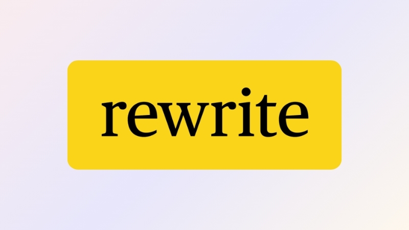 rewrite