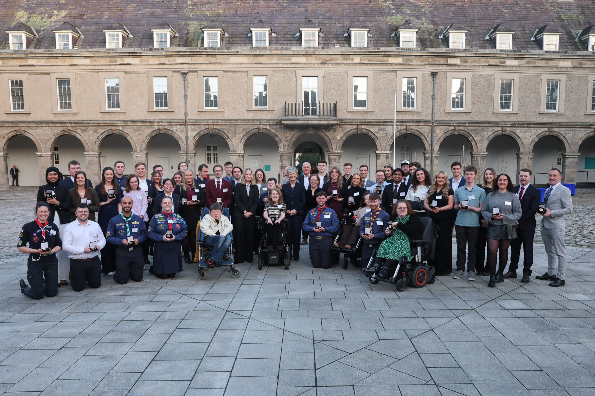 President Catherine Connolly will today present 50 young people with the Gaisce Gold Award at a ceremony in Irish Museum of Modern Art (IMMA Venues), Royal Hospital Kilmainham. This year’s celebration is especially significant, marking both the 40th anniversary of Gaisce and President Connolly’s first time hosting the prestigious Gaisce Gold Award ceremony.