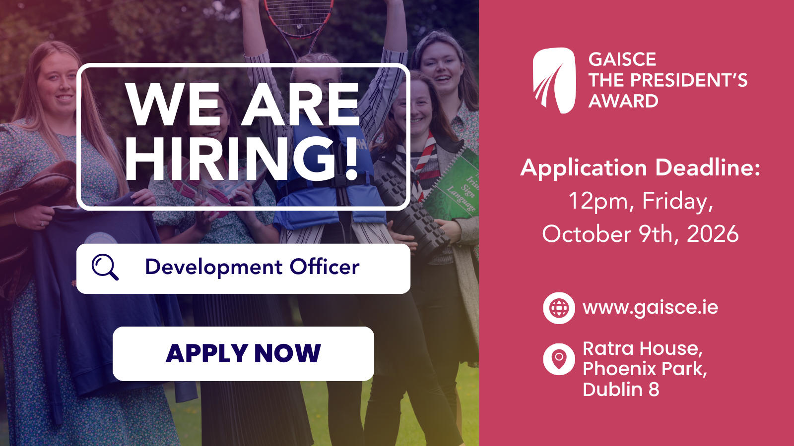Development Officer Recruitment